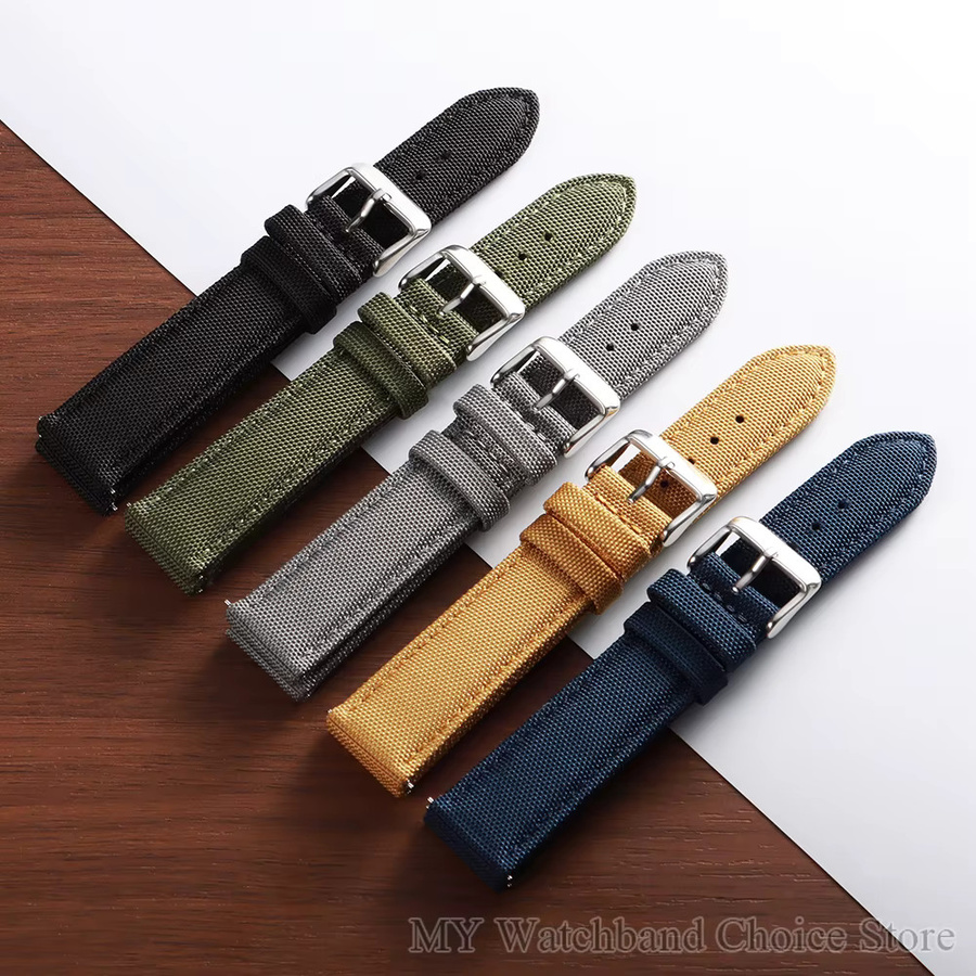 HQstrap Uhrenarmband Nylon, Textil/NATO, Unisex, 20 mm, 22 mm - Bild 2