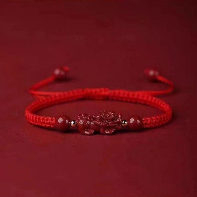 Velishy Armband, Zinnober Pixiu, Rot, Messing, Unisex - Bild 1