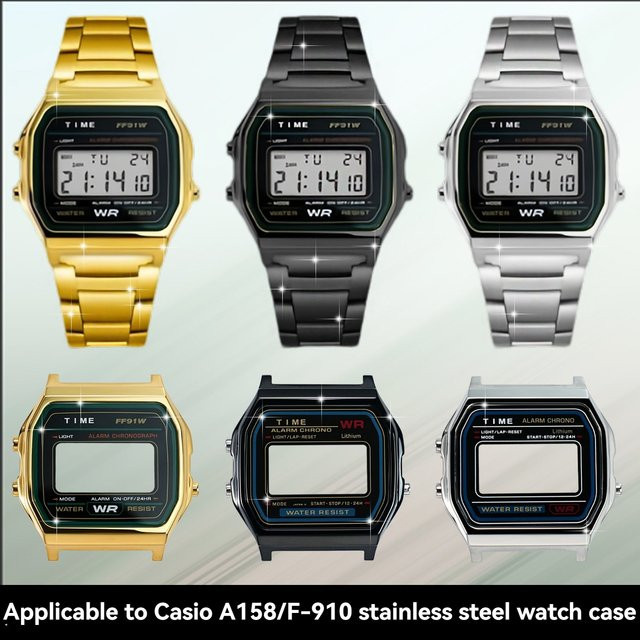 Casio Mod Kit Metallgehäuse, Edelstahl, Uhrenzubehör - Bild 1