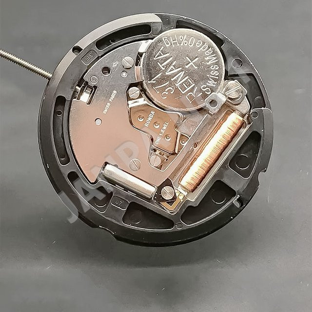 Ronda Quarzwerk 515, Silber, Armbanduhren-Ersatzwerk - Bild 1