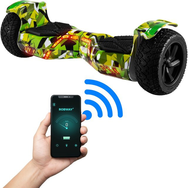 ROBWAY X2 Offroad-Hoverboard Woodland Camo 2.0 - Bild 1