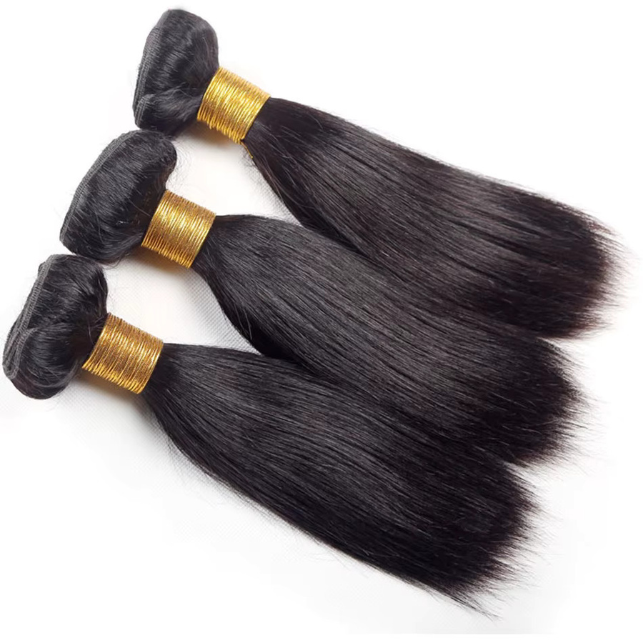 JAYCEE HAIR Bouclé Human Hair Tissage, 12a malaysische kurze Bob Bündel - Bild 3