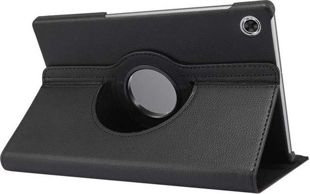 360 Grad drehbare Tablet-Hülle für Huawei Matepad SE 10.4, T10, T10s, MatePad 11, Honor Pad V6 und Mediapad T5 in Schwarz - Bild 1