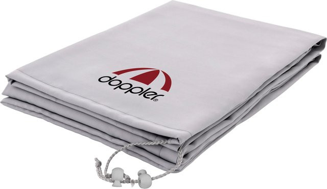 Doppler Active Schutzhülle für Pendelschirme und Sonnenschirme, grau, B/T: 300 x 300 cm - Bild 1