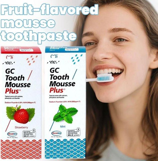 GC Tooth Mousse Plus Minze, Zahnpflegecreme, 40g, Unisex - Bild 1