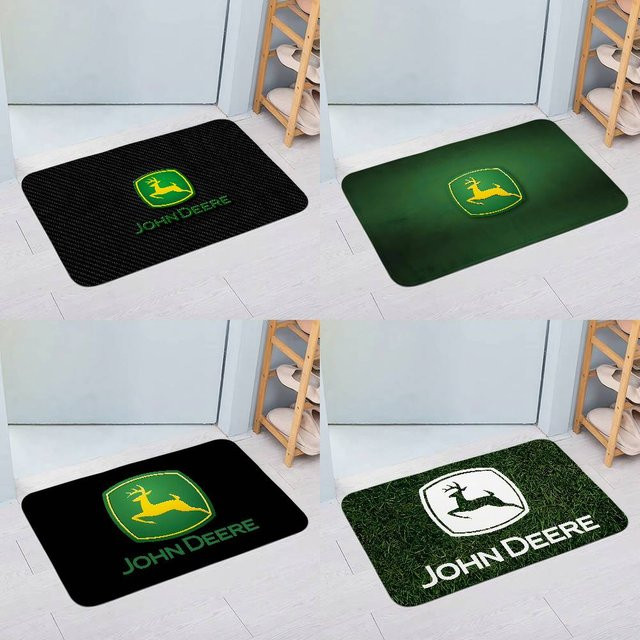 Kayoom Anti-Rutsch Fußmatte mit J-John-Logo Design in Schwarz, B: 60 cm, T: 40 cm - Bild 1
