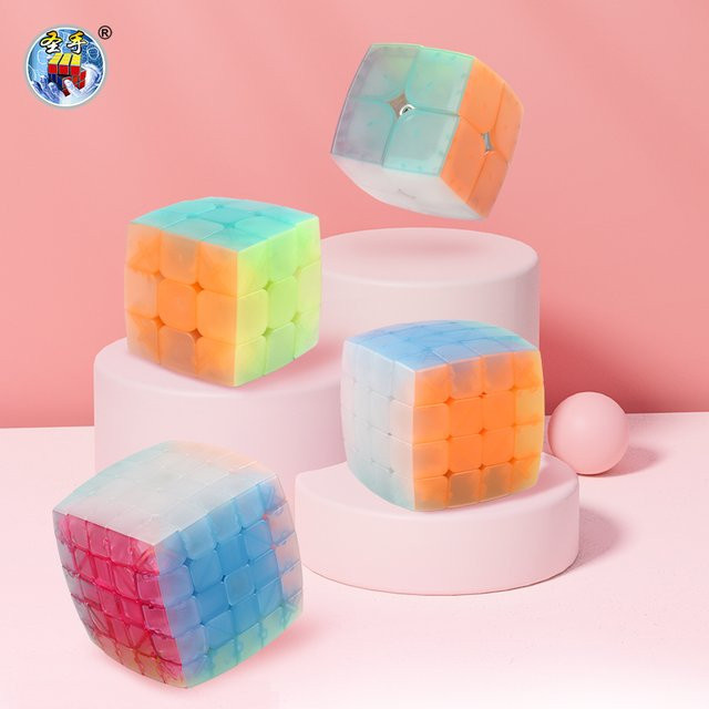 SENGSO Jelly Magic Cube, Puzzlespielzeug, Bunt / Mehrfarbig - Bild 1