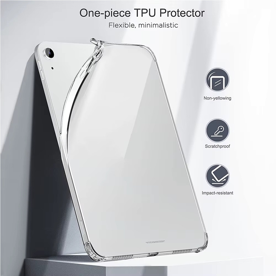 Transparente TPU Schutzhülle für Apple iPad Pro, Air und mini in verschiedenen Generationen - Bild 2