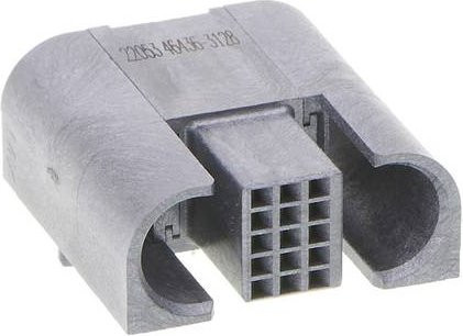 Molex Einbau-Buchsenleiste Standard in Grau - Bild 1