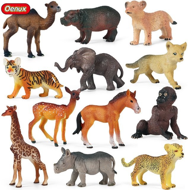 Oenux Afrikanische Wildtiere, Actionfiguren, Bunt / Mehrfarbig - Bild 1