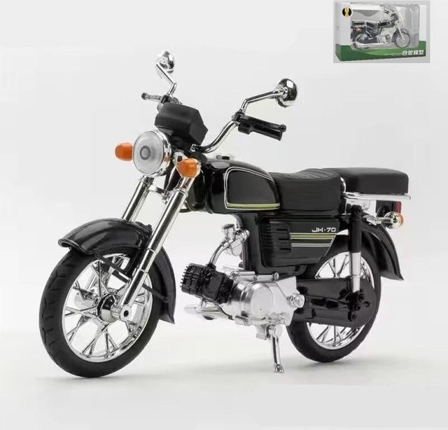Jialing Jh-70 Rennmotorrad, Modell, Metall, 1:10, ab 14 Jahren - Bild 1