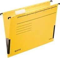 Leitz ALPHA Hängetasche für A4 Papier in Gelb, 25er Packung - Bild 1