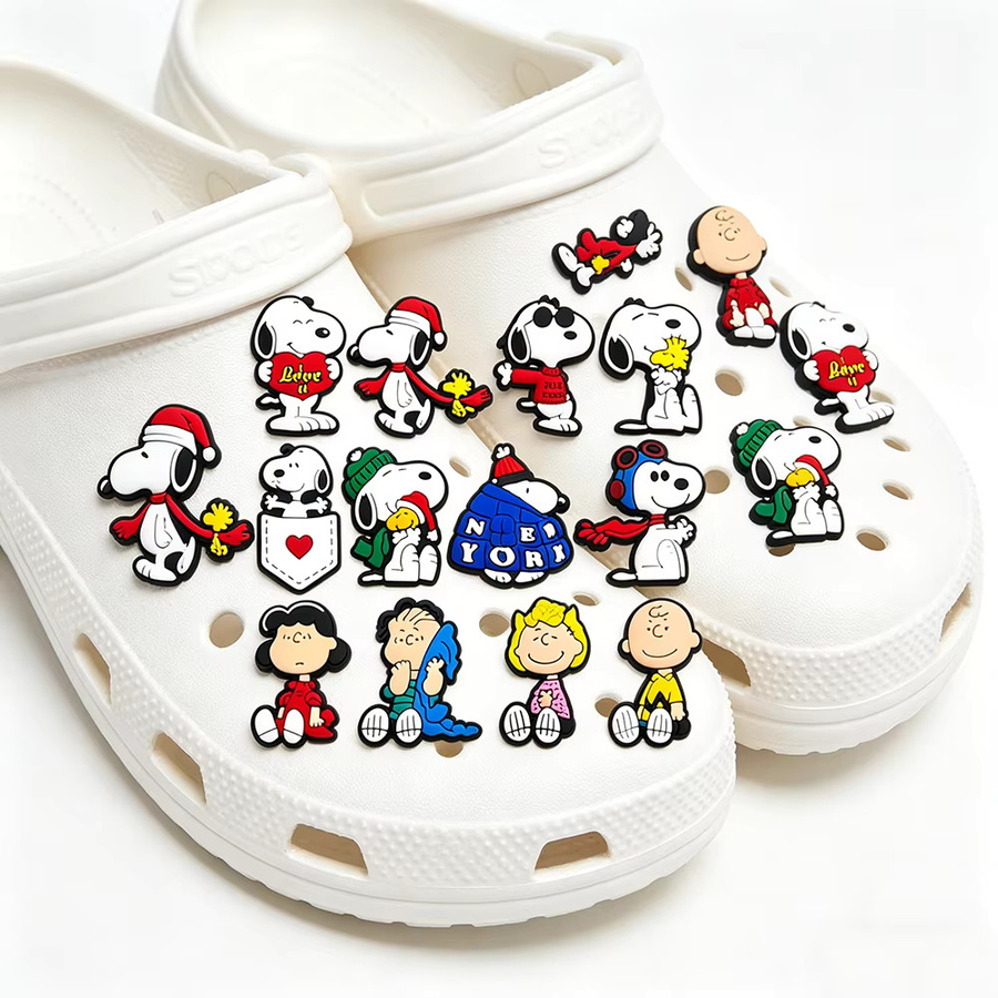 Bandai Charms Snoopy Cartoon, 12 Stück, PVC - Bild 4