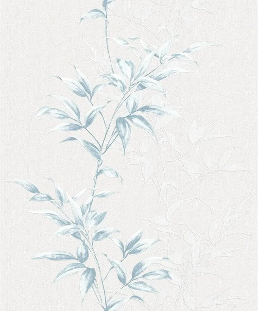 Marburg Vliestapete Hailey mit floralem Design in Grau-Beige, FSC-zertifiziert - Bild 1
