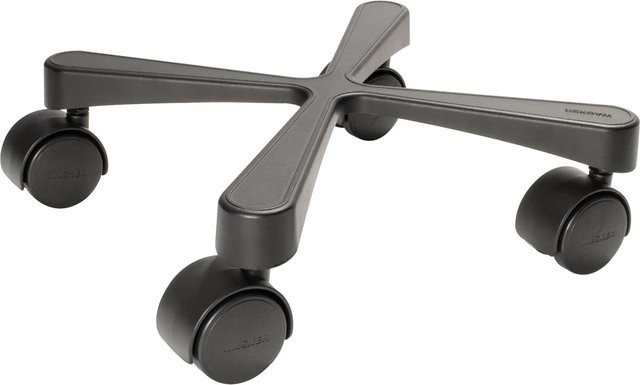 Wagner Design Pflanzenroller GH 0916 aus Aluguss in Schwarz, Durchmesser: 30 cm, Höhe: 8 cm - Bild 1