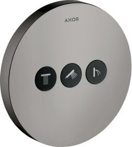 Hansgrohe ShowerSelect UP-Vtl Fertigmontageset mit 3 Ventilen und Handbrause in Black Chrome - Bild 1