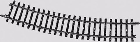 Märklin H0 K-Gleis 2232 Gebogenes Gleis 10er Set