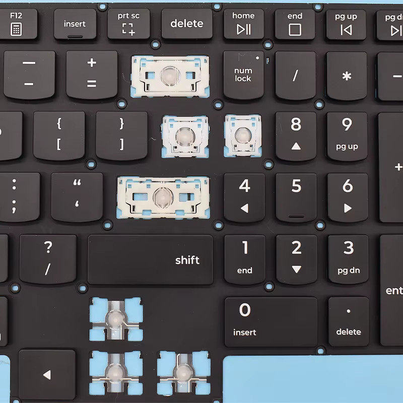 Lenovo Ersatz Tastenkappen-Scharnier mit Hintergrundbeleuchtung für Legion Y7000P R9000P Y7000 R9000 IRX10 AHP10 ADR10 Schwarz - Bild 5