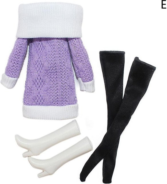Yiran toy 1 Puppenkleidung Lederkleidung Rock Zubehör für Barbie Puppen - Bild 1