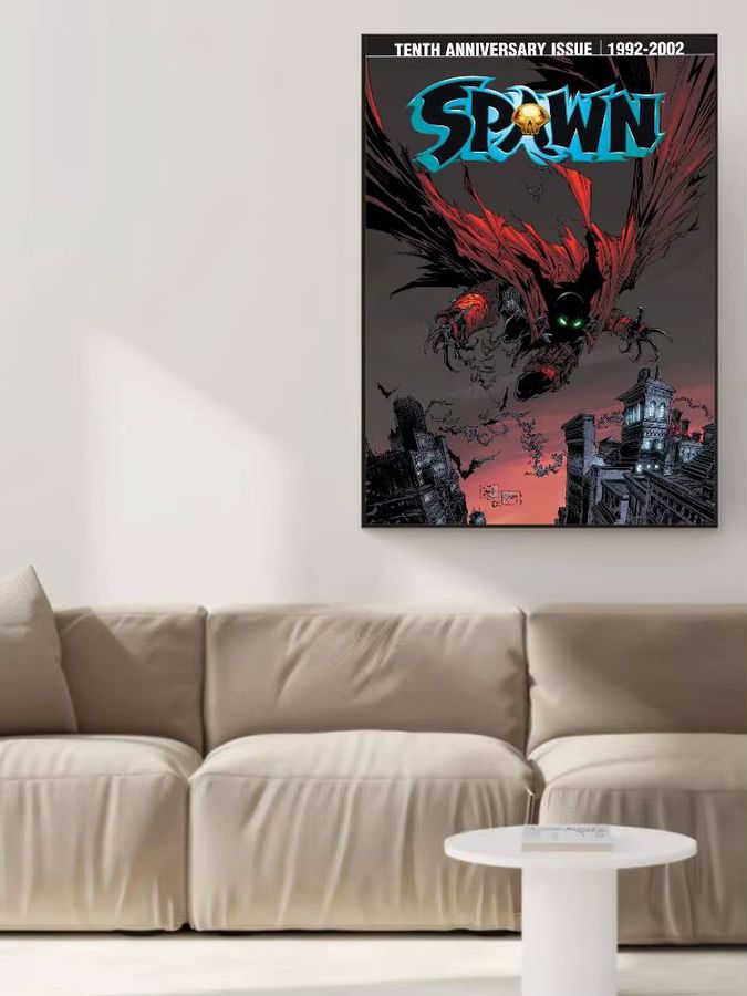 Wasserdichter Anime Spawn Poster Selbstklebender Papieraufkleber zur Wanddekoration für dein Zimmer, Bar oder Kaffeehaus - Bild 6