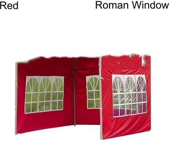 Wasserdichte Ersatz-Zeltplane aus Oxford-Stoff für Outdoor-Party-Pavillons von Happy Life 01, Farbe: Rot, B/T: 200 x 300 cm - Bild 1