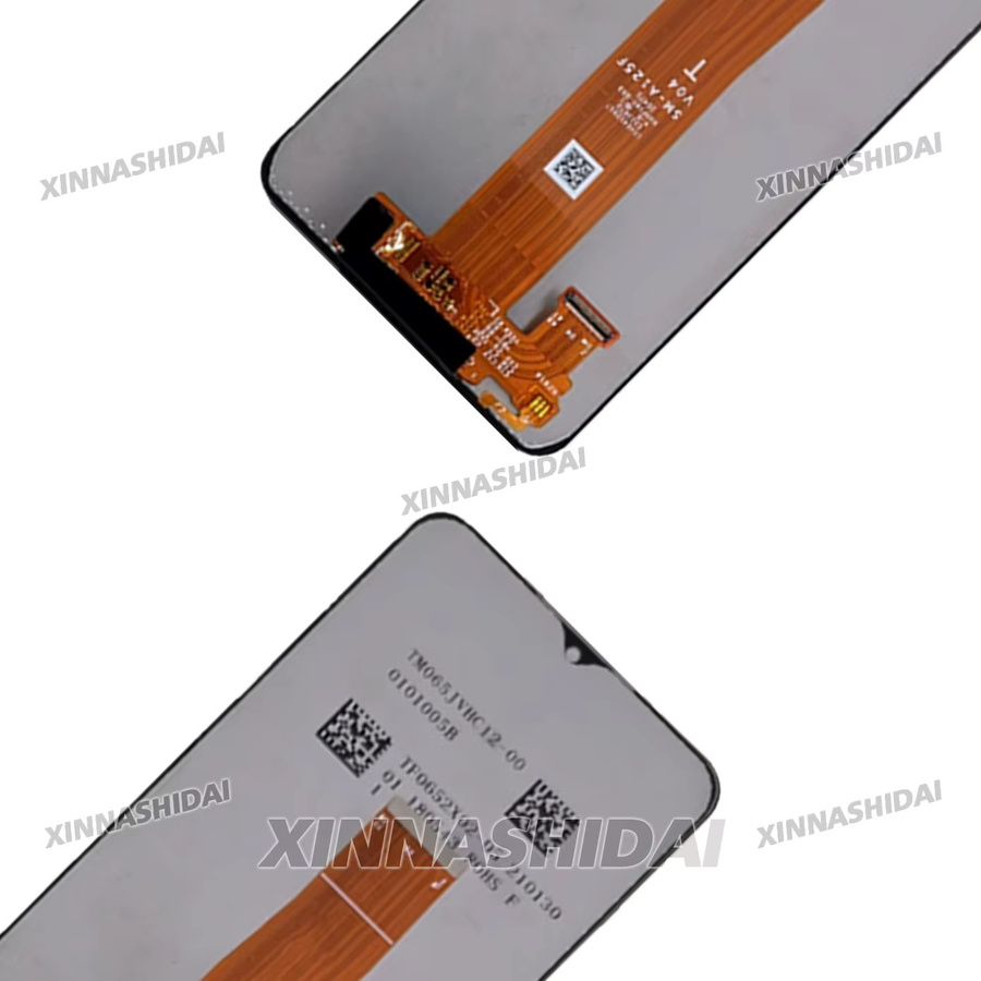 Samsung Galaxy M12 LCD Display Touchscreen Digitizer Montage in Schwarz - Bild 2