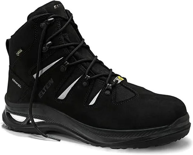 Elten Sicherheitsstiefel Nelson GTX S3 ESD Mid Black Gr. 40 - Bild 1