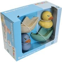 VEDES Badespielzeug Set mit Enten und Schiffen, 4 Stück - Bild 1