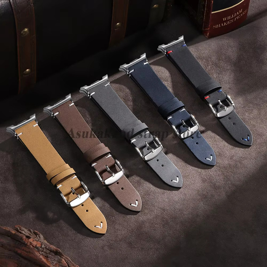Uhrenarmband Leder, Braun, Herren - Bild 1
