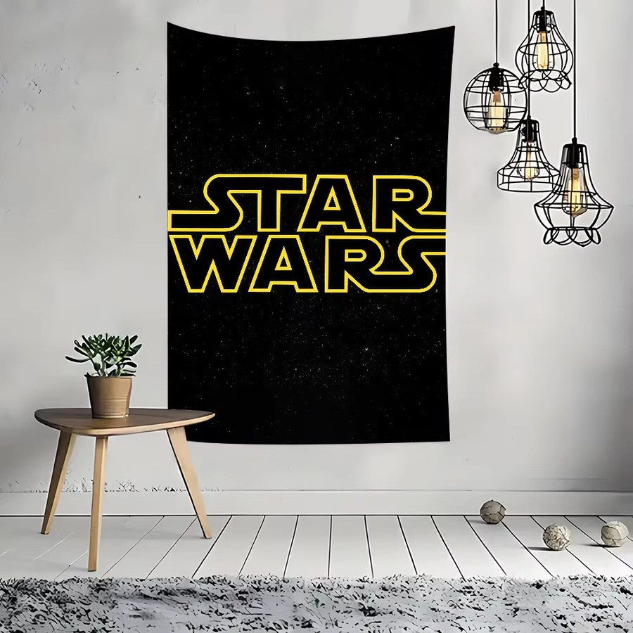 Star Wars Willkommensbanner S-STARS-ES Outdoor Flagge für Garten und Heimdekoration B: 60 cm, H: 40 cm, T: 40 cm - Bild 4