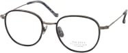 Hackett London HEB 336 Korrektionsbrille, Vollrand, Rund, Metall, Black, Herren - Bild 1