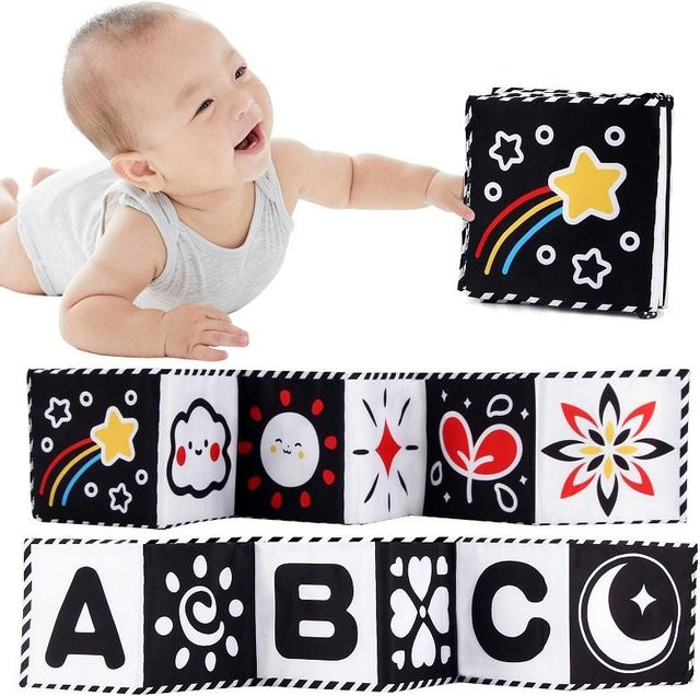 Binchi Outdoor Product Tierisches Stoff-Aktivitäts-Beschäftigungsbuch, Plüsch / Textil, ab 0 Jahre - Bild 1
