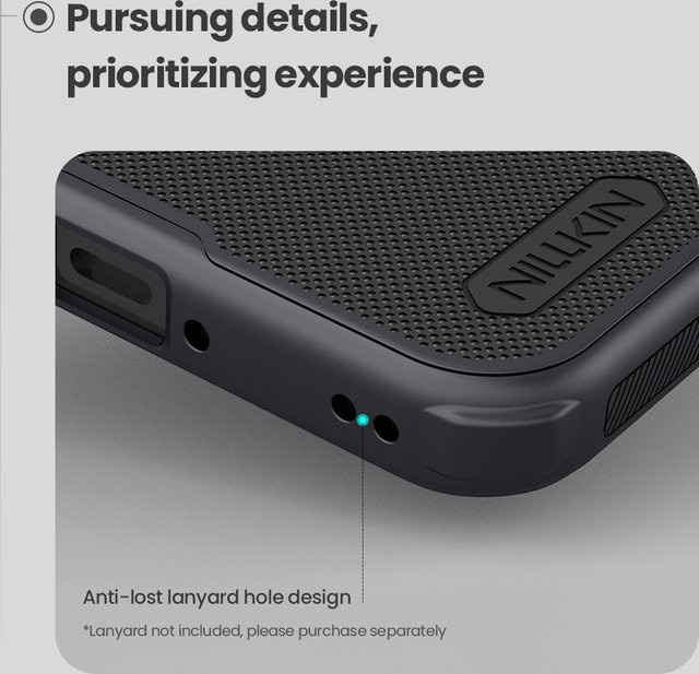 Nillkin Super Frosted Shield Pro Schutzhülle für OnePlus Nord 5 5G in Schwarz mit 360PC TPU Rahmen und mattem Back Cover - Bild 1