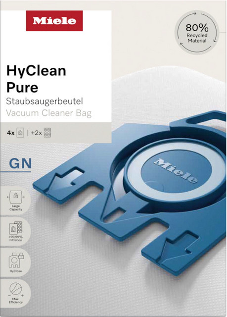 Miele GN HyClean Pure 2.0 Staubsaugerbeutel in Blau - Bild 1