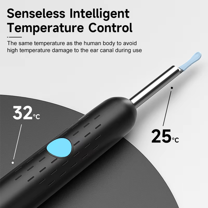 Mini Otoskop Kamera WIFI Drahtlose Endoskop Visuelle Ohr Wachs Reinigung, Unisex - Bild 3