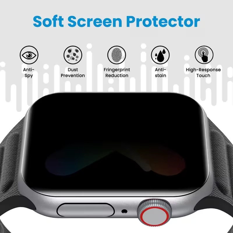 Apple Watch Uhrenarmband Milanaise, Unisex, transparent - Bild 3