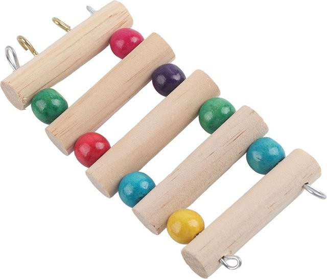 GoolRC Haustier Leiter Brücke Holz, Klettern Schaukel, beige - Bild 1