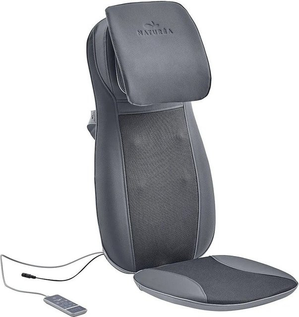 Massagesessel Apasia von Vente-unique in Grau mit Kunstleder, Höhe: 42 cm - Bild 1