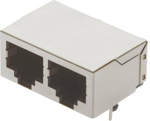 HARTING Buchse 09 45 551 1122 mit 8 Polen für Sensoren in Silber - Bild 1