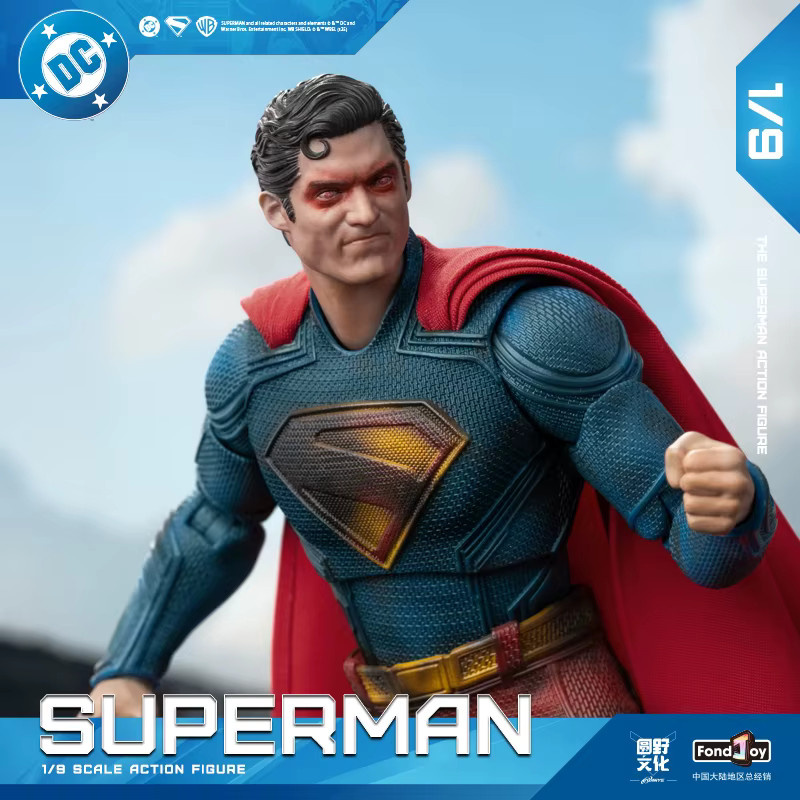 Fondjoy Superman Battle Damaged Actionfigur, 1/9, beweglich - Bild 3