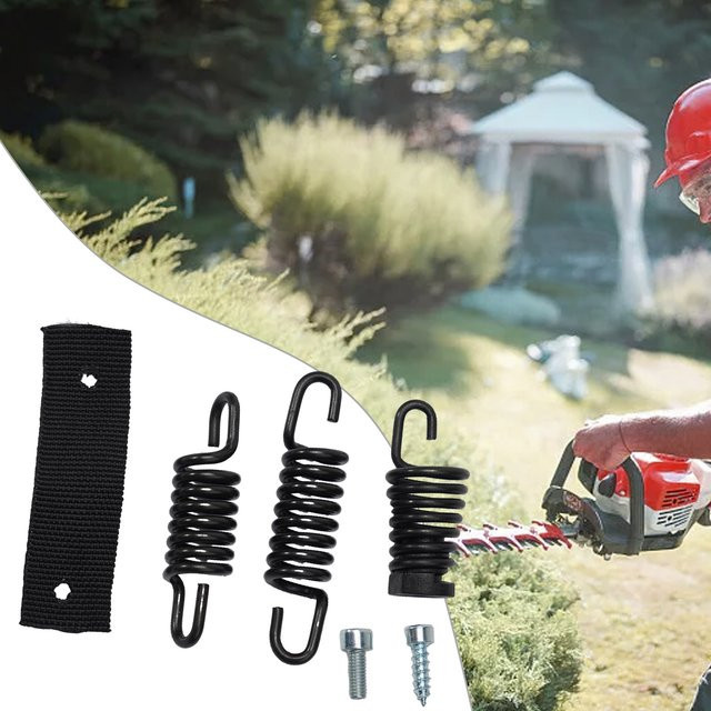 Vibratite Anti-Vibrations-Set für Kettensägen in Schwarz, passend für Jonsered 2035 2036 2040 C137 C138 sowie Modelle 335 338 420 438 440 44-2 - Bild 1