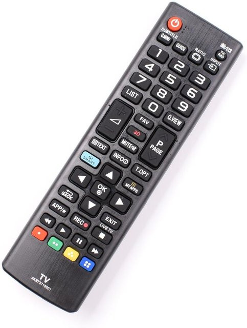 CHUIBO Fernbedienung für LG TV AKB73715601 in Schwarz - Bild 1