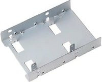 SilverStone Einbaurahmen SST-SDP08-Lite in Silber/Grau - Bild 1