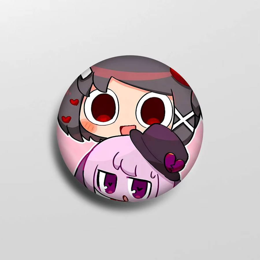 Kayou Kunstbrosche, Runde Reversnadel, Anime - Bild 5