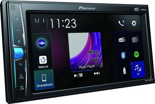 Pioneer DMH-A3300DAB Doppel-DIN Autoradio in Schwarz mit Bluetooth, DAB+ Tuner und AppRadio - Bild 1