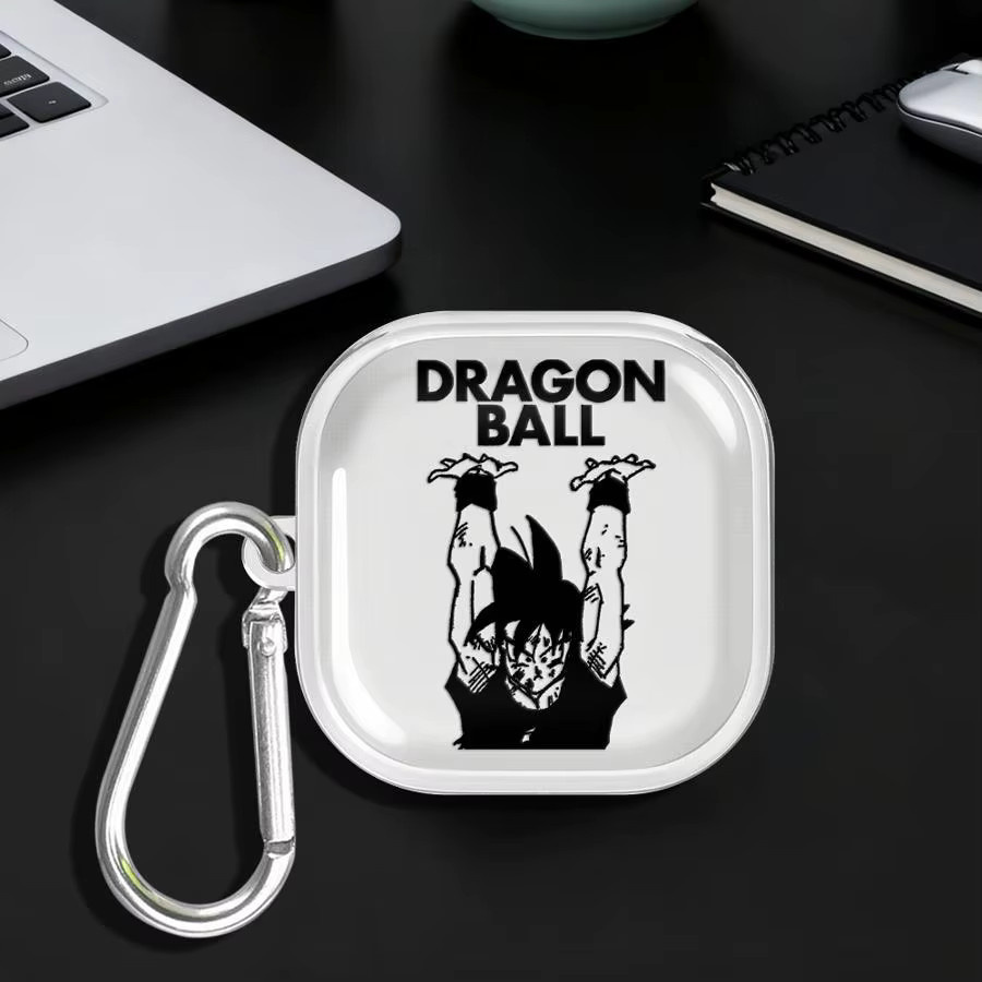 Dragon Ball Z Goku transparente Kopfhörerhülle mit Haken für Samsung Galaxy Buds 2 Pro, Live 2, 4 Pro, 3 Pro, 3 FE und 4 Pro - Bild 5
