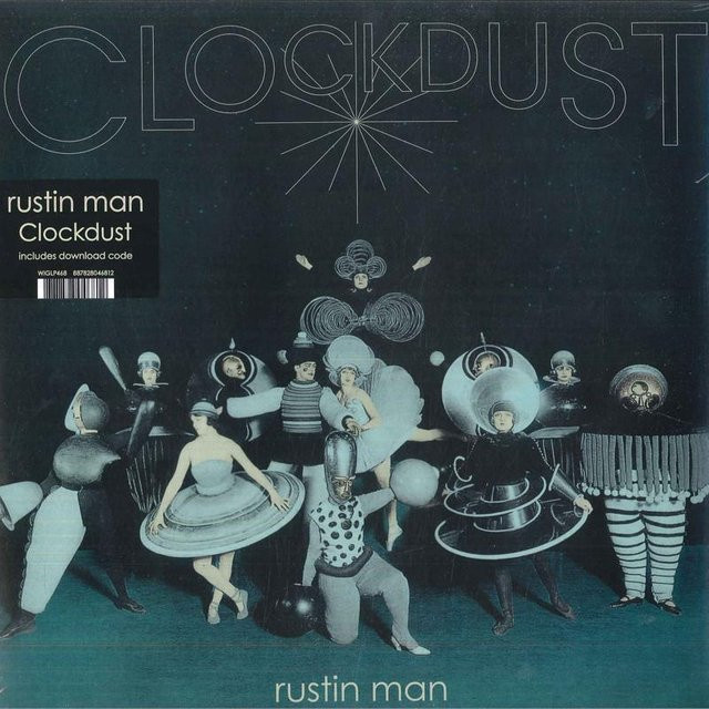 Rustin Man - Clockdust LP Schallplatte auf grauem Vinyl von Domino Records (Rock) - Bild 1