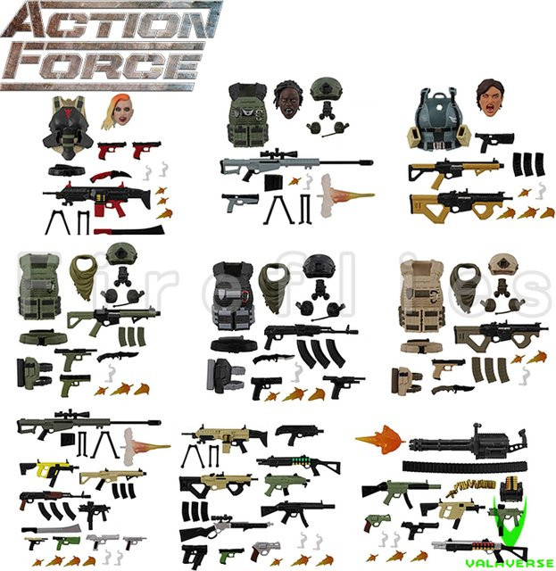 VALAVERSE Action Force Wave 3.1, Actionfigur, 6 Zoll - Bild 1