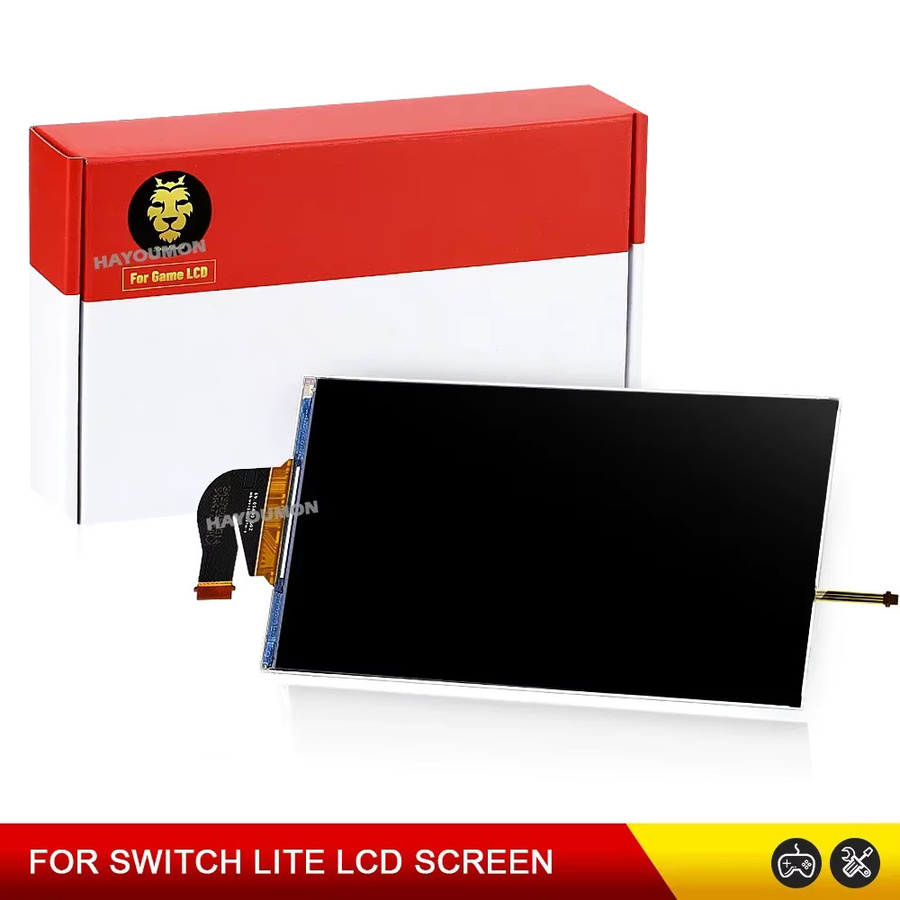Pogopirate Ersatz LCD-Display mit Digitizer für Nintendo Switch Lite in Schwarz - Bild 2