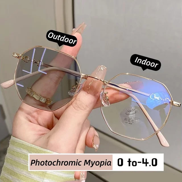 NAPAGE Sonnenbrille, hexagonal, Vollrand, Metall, gold, Unisex - Bild 1